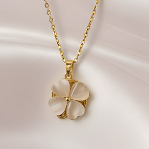 Flower Bliss Golden Pendant