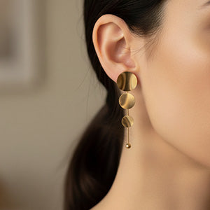 Midnight Flirt Moon Earrings