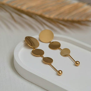 Midnight Flirt Moon Earrings