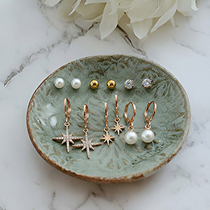 Everyday Sparkling Earrings Set