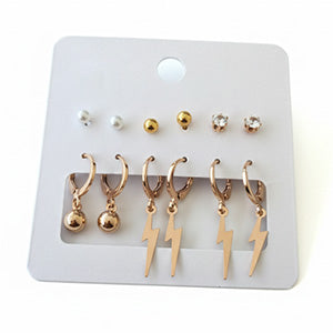 Day to Day Flash Earrings Set