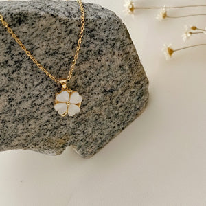 Flower Bliss Golden Pendant