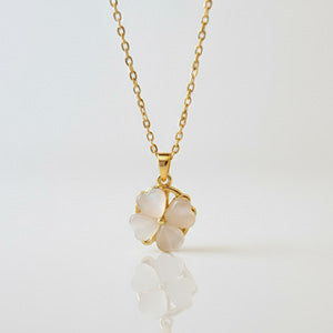 Flower Bliss Golden Pendant