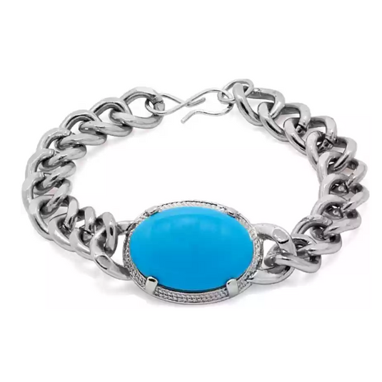 Silver Stone Bracelet