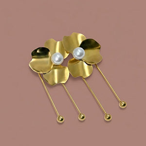 Pearl & Petals Earrings