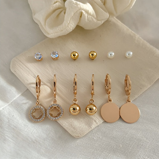 Daily Sleek Look Earrings Set