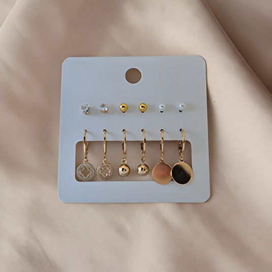 Daily Sleek Look Earrings Set
