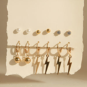 Day to Day Flash Earrings Set