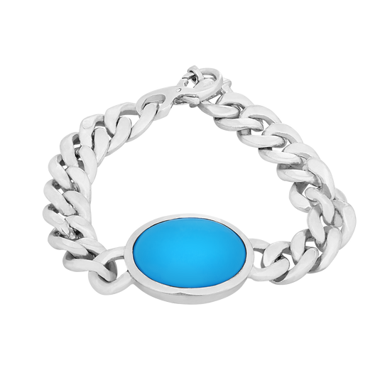 Salman Blue Pearl Bracelet